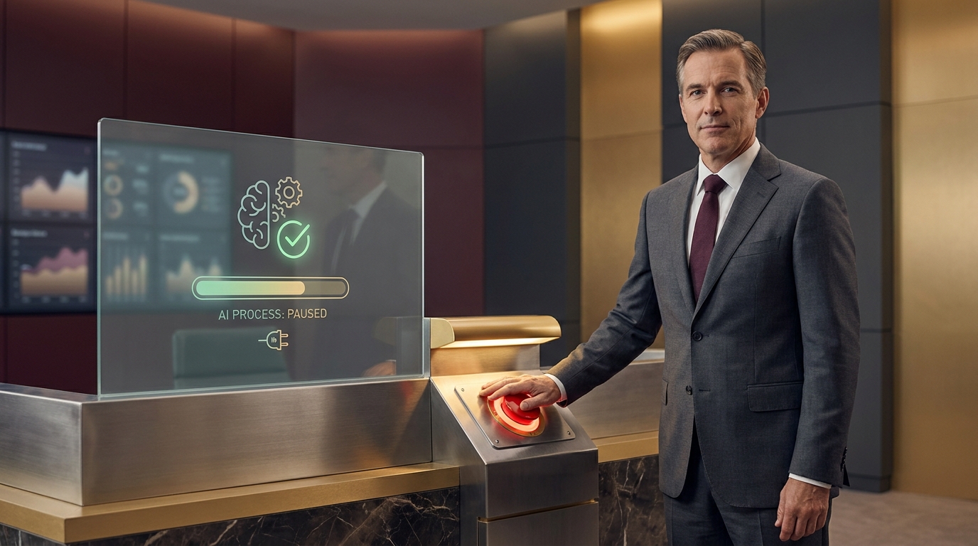 An autonomous agent running within a control plane that can detect, halt, contain, and recover it on demand